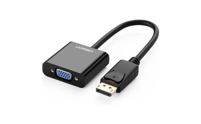 UGREEN DisplayPort to VGA Converter – Black | DP109-20415